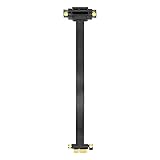 ANCLLO Câble d'extension Pcie 90 ° Pcie Riser PCI-Express 3.0 1 x pour câble d'extension Adaptateur de Carte Graphique -20cm