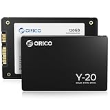 ORICO 128Go 2,5 Pouces SSD Interne SATA III 6Gb/s, 3D NAND Jusqu'à 500Mo/s Vitesse de Lecture, Compatible avec Les Ordinateurs Portables et Les PC de Bureau- Y20