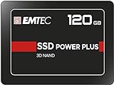 Emtec ECSSD120GX150 - Disque SSDInterne - 2.5'' - SATA - Collection X150 Power Plus - 3D NAND - 120 GB