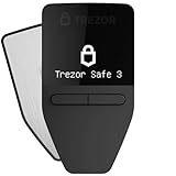 Trezor Safe 3 – Phrase secrète et élément sécurisé protégé Crypto Hardware Wallet (Argent)