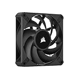 Corsair AF120 ELITE, Ventilateur Haute Performance 120mm PWM à Palier Fluido-Dynamique Avec Technologie AirGuide (Faible Bruit, Support du Mode Zéro RPM) Single Pack - Noir