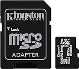 Kingston Canvas Select Plus Carte MIcro SD SDCS2/32GB Class 10 + Adaptateur inclus