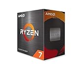 AMD Ryzen 7 5800X Processeur (8 Cœurs/16 Threads, 105W TDP, Socket AM4, 36 Mo Cache, jusqu'à 4,7 Ghz Fréquence Boost, sans Ventilateur)
