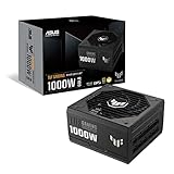 ASUS TUF GAMING 1000W Gold – Bloc d'alimentation PC (1000 Watt, modulable, 80+ Gold, ATX 3.0 compatible, Ventilateurs axiaux à double roulement à billes, Revêtement protecteur PCB)