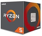 AMD Ryzen 5 1600 - Processeur 3,2 GHz - Socket AM4 - Ventilateur Wraith Spire 65W Inclus Argenté
