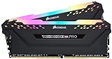 Corsair Vengeance RGB PRO - Kit de Mémorie Enthousiaste (16Go (2x8Go), DDR4, 3200MHz, C16, XMP 2.0) - Noir