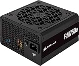 Corsair RM750e Alimentation ATX Silencieuse Entièrement Modulaire (Deux Connecteurs EPS12V, Condensateurs Certifiés 105 °C, Efficacité 80 Plus Gold, Prise en Charge du Modern Standby) Noir