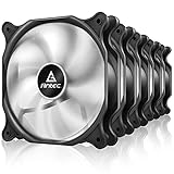 Antec Lot de 5 ventilateurs de boîtier silencieux de 120 mm haute performance pour boîtiers d'ordinateur (série F, 3 broches)