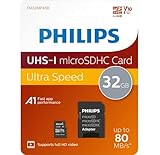 Carte Philips Micro SDHC 32 Go Classe 10 INCL. Adaptateur UHS-I U1