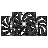 Thermalright TL-C12C X3 CPU Fan 120mm Case Cooler Fan, 4pin PWM Silent Computer Fan avec roulement S-FDB inclus, jusqu’à 1550RPM ventilateur de refroidissement (3 quantités)