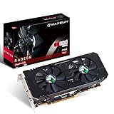 maxsun AMD Radeon RX 580 8 Go 2048SP GDDR5 Carte graphique pour ordinateur de jeu 256 bits DirectX 12 DVI, HDMI, DisplayPort Multi Monitors Extension