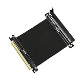 SinLoon Carte d'extension PCI-E Express X16 Riser Extend Card PCIE 3.0 Câble adaptateur de port de carte haute vitesse compatible avec GTX RTX Series, Radeon Series (noir)