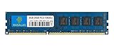 Rasalas 8GB PC3-10600 DDR3 1333 Udimm DDR3 Ram 2Rx8 PC3 10600U 240 Pin 1.5V CL9 1333mhz Ram Memory Module for AMD, Intel System Desktop Computer