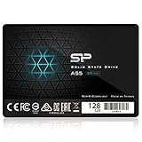 Silicon Power SSD 128Go 3D NAND A55 SLC Cache Performance Boost 2.5 pouces SATA III 7mm (0.28') Interne SSD