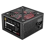 MARSGAMING, Alimentation ATX, 1000W, Noir/Rouge