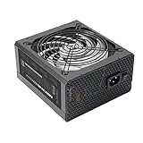 Tacens Radix VII AG 800M, Alimentation Modulaire PC ATX 800W, Garantie 10 Ans, 80Plus Silver, Technologie AI-RPM Silencieuse, Efficacité 87%, Noir