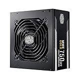 Cooler Master MWE 750 Gold V2, Alimentation PC Modulaire 80 Plus Gold 750W (Prise EU), Câblage Plat, Ventilateur 120mm HDB, Seuil de Température Élevé - Garantie 5 ans