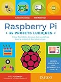 Raspberry Pi : 35 projets ludiques - Créez des robots, des jeux, des accessoires pour la maison: Créez des robots, des jeux, des accessoires pour la maison