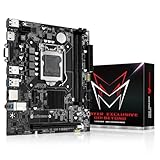 SHANGZHAOYUAN Carte mère LGA 1151 H110 Gaming pour Intel 6-9th Gen Core i3/i5, Pentium, Celeron Series, DDR4, PCIe 3.0/2.0, NVME/NGFF M.2, SATA 6 Gbps, VAG, compatible HDMI