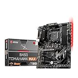 MSI B450 TOMAHAWK MAX II AMD AM4 DDR4 m.2 USB 3.2 Gen 2 HDMI ATX Gaming Motherboard