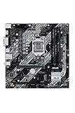 ASUS PRIME B460M-A R2.0 Carte mère Intel H470 LGA 1200 micro ATX (PCIe 4.0, 8 phases d'alimentation, HDMI, DVI, SATA 6 Gbps, USB 3.2 Gen 1, Intel 1 Gb Ethernet, Intel Optane, ASUS OptiMem, FAN Xpert)