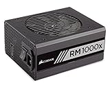 Corsair RM1000x Alimentation PC (Modulaire Complet, 80 PLUS Gold, 1000 Watt, EU)